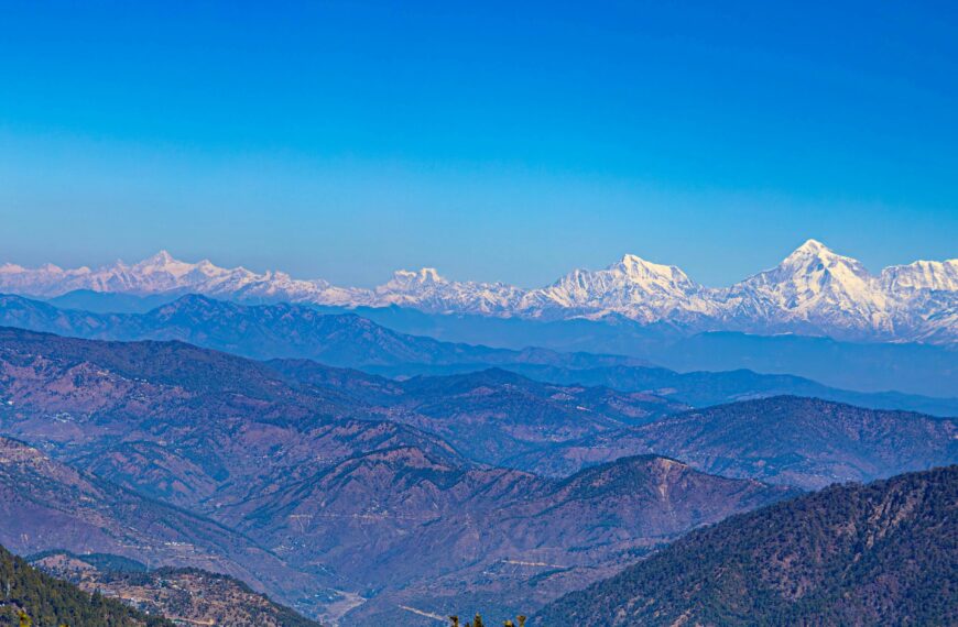 view from Mukteshwar
