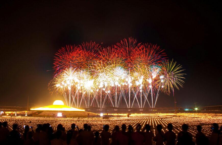 Thailand fireworks